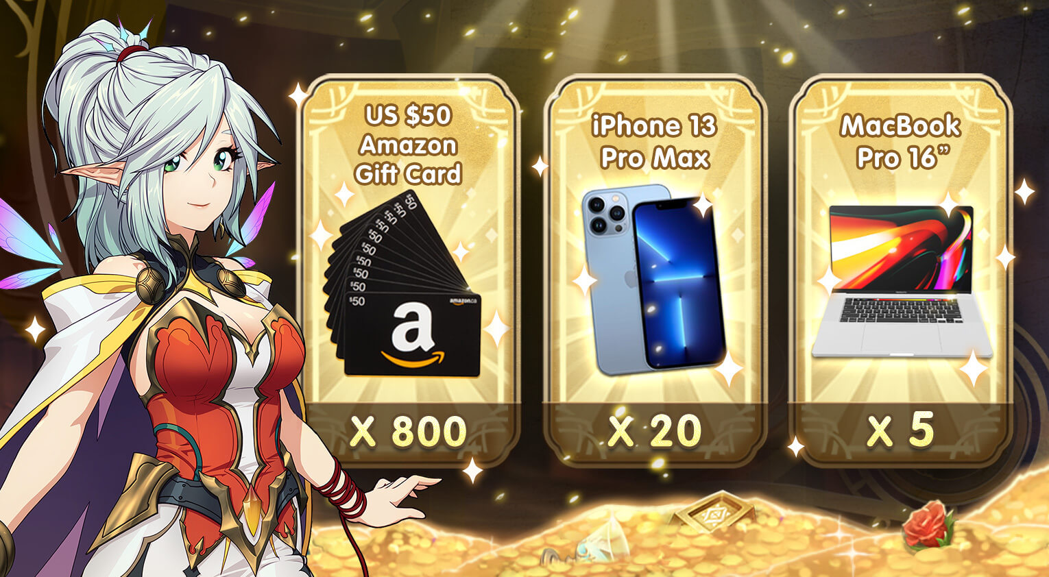 Pre-registration prizes! - Mythic Heroes